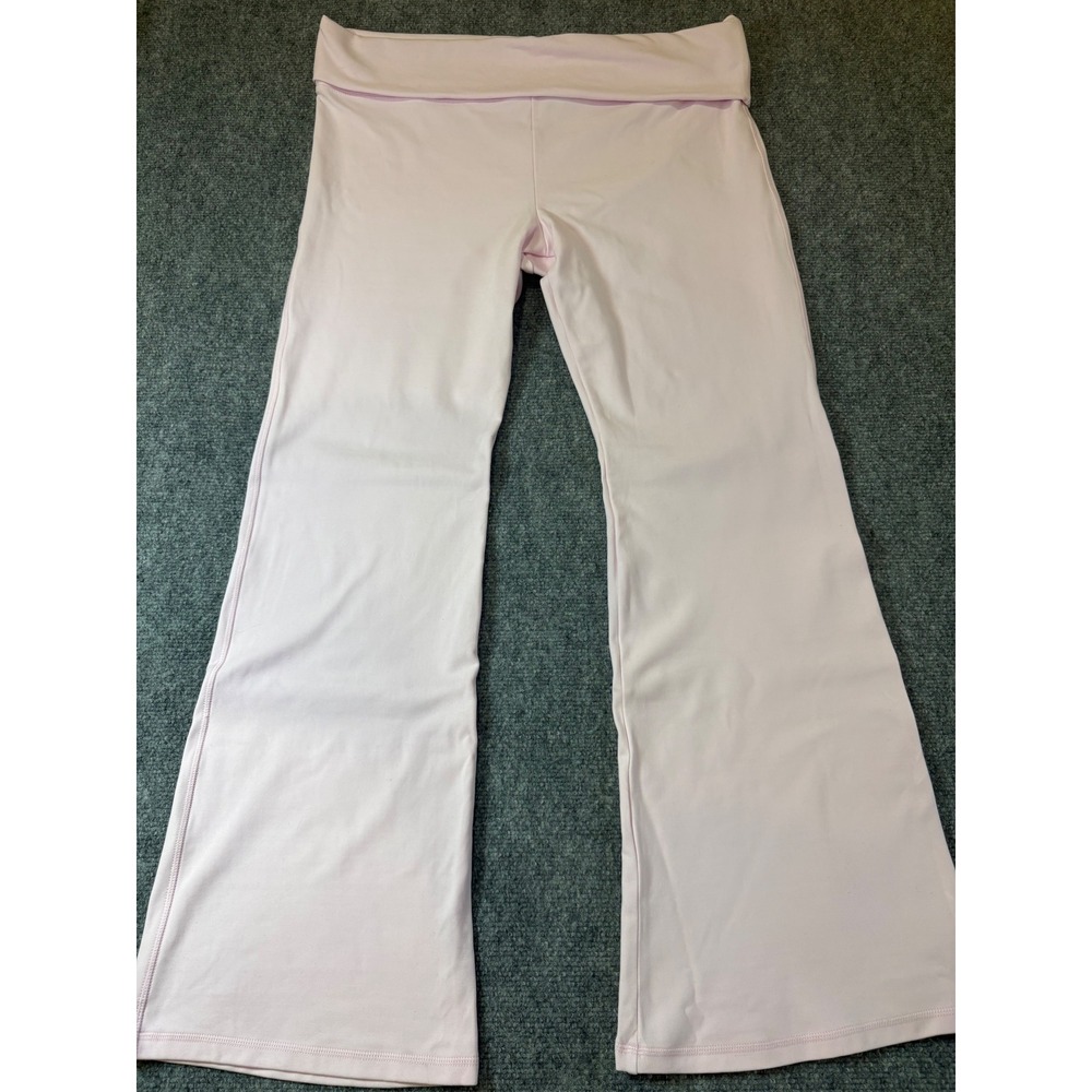 Pink Victoria Secret You Wish Flare Yoga Pants Light Pink XL